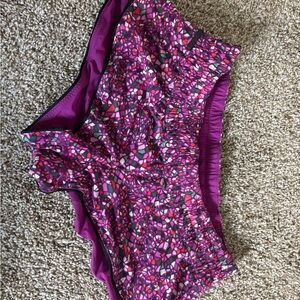 lululemon athletica Purple Mosaic Athletic Shorts